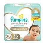 Pañales Pampers Premium Care Plus Hipoalergénico Xg #1