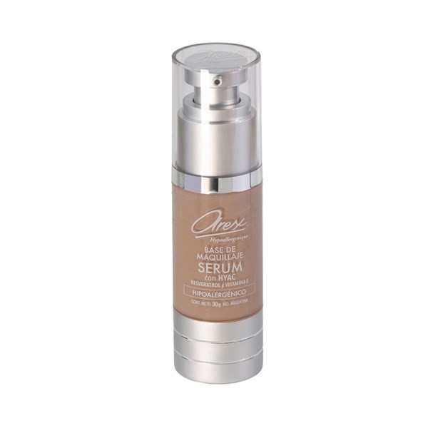 Arex Maquillaje Base Serum Con Acido Hialuronico Presentación Maquillaje 30 g