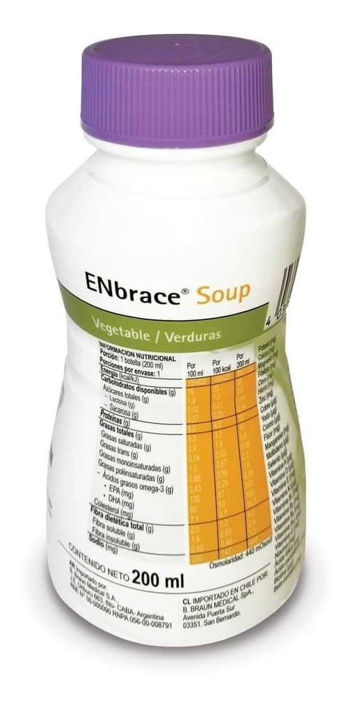 Enbrac Drink Soup Vegetales Verduras Hipercalórico 200 ml #1