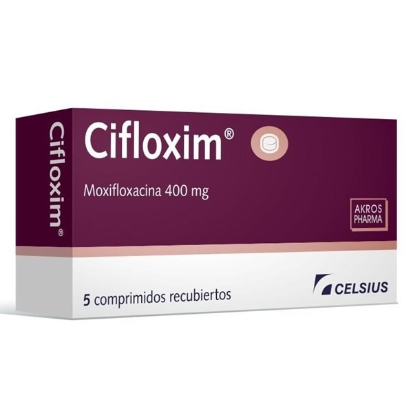 Cifloxim | 5 Comprimidos | Moxifloxacina #1