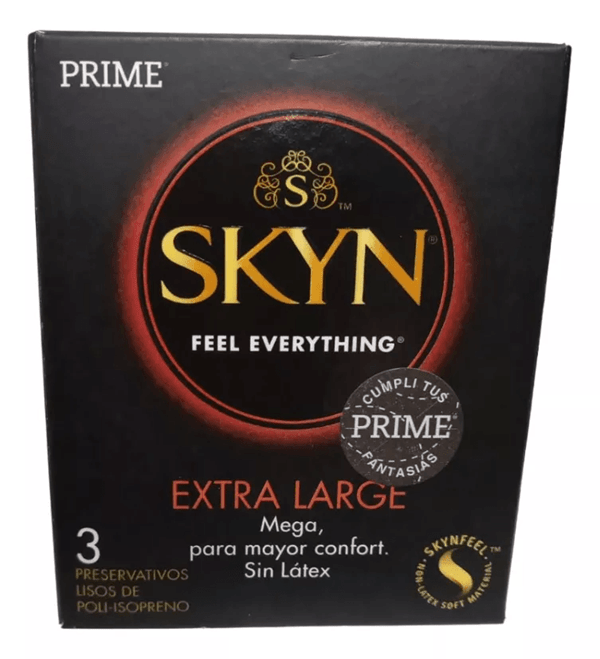 Prime Skyn Preservativos Extra Large Caja de 12X3 (36U) alt