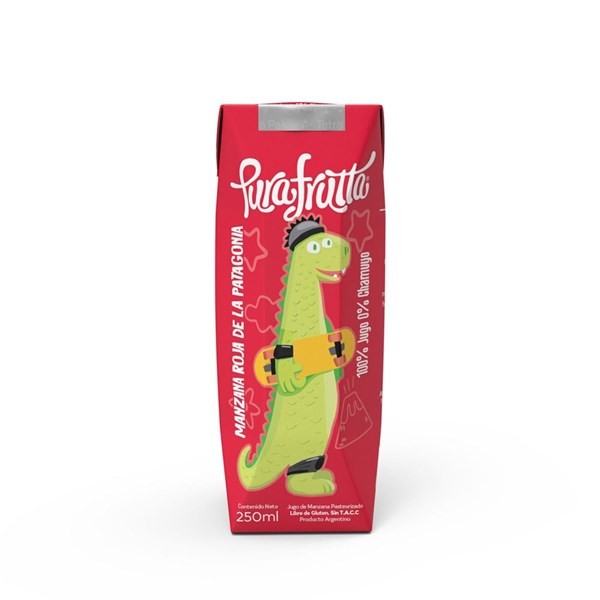 Jugo Pura Frutta Manzana Roja de la Patagonia x 250 ml #1