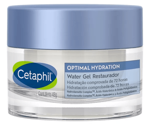 Cetaphil Optimal Hydration Water Gel Restaurador Facial 48 g alt