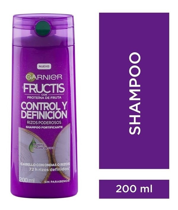 Fructis Shampoo Rizos Poderoso 200 ml alt