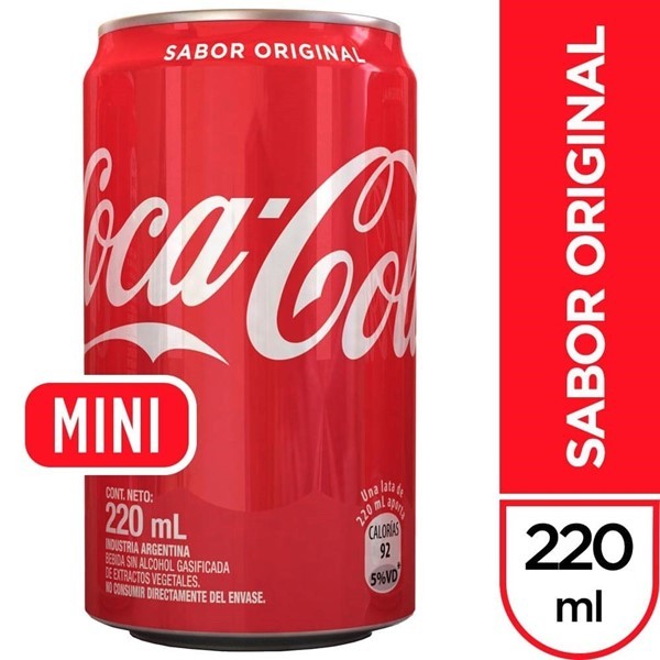 Coca Cola Gaseosa Coca-Cola Sabor Original 220 Ml