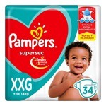 Pampers 34 Unidades | Xxg #1