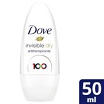 Dove Desodorante Roll On Invisible Dry 50 ml #1