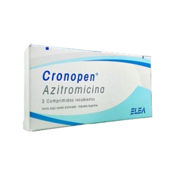 Elea Cronopen 500 Mg Azitromicina x 3 Comp Recubiertos #1
