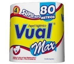  Papel Higienico .vual Max X 4 X 80 ms #1
