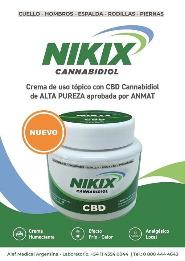 Crema Nikix Cannabidiol X 100 gr #1