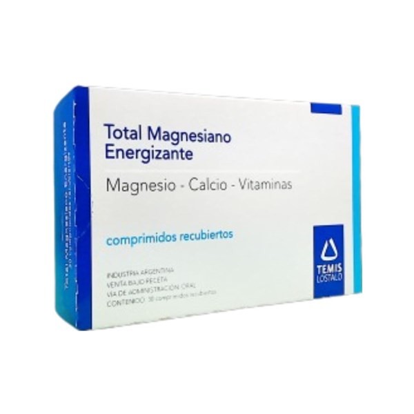 Temis Lostaló Total Magnesiano Energizante x 30 Comp Recubiertos #1