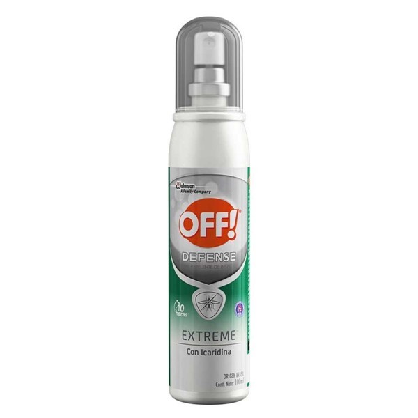 Off Repelente Defense Extreme Spray x 100 ml