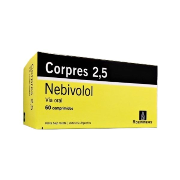 Roemmers Corpres 2.5 Nebivolol 2.5 Mg x 60 Comp #1