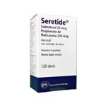 Glaxo Smithkline Seretide Fluticasona + Salmeterol 25 / 250 Mcg Aerosol x 120 Dosis #1
