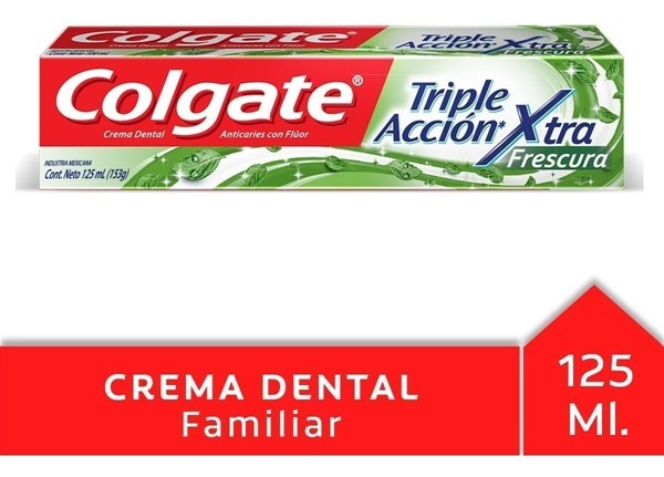 Colgate Triple Acción Extra Frescura Crema Dental 125 ml #1