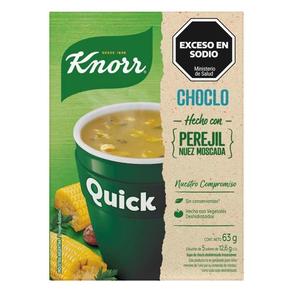 Sopa Knorr Quick Choclo Perejil 63 G alt