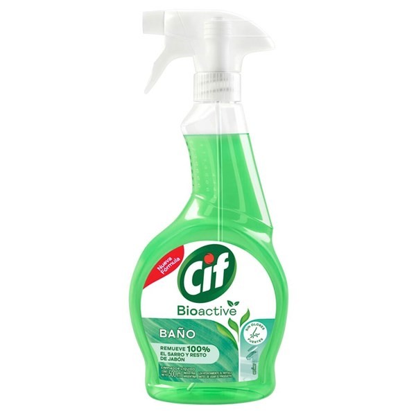 Limpiador Cif Bioactive Para Baño x 500 ml