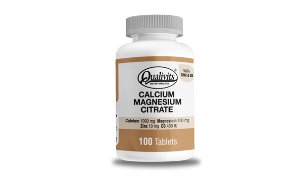 QUALIVITS CALCIO MAGNESIUM CITRATE X100 TABLETAS #1