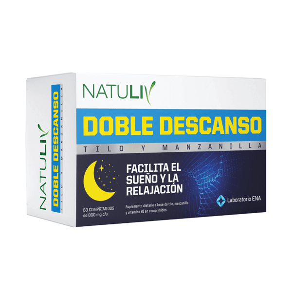 Natuliv Suplemento Dietario a Base de Tilo. Manzanilla Y Vitamina B1 60 comp #1
