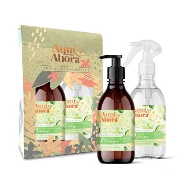 Aquí & Ahora Set Pureza Hogar Verbena & Limón #1