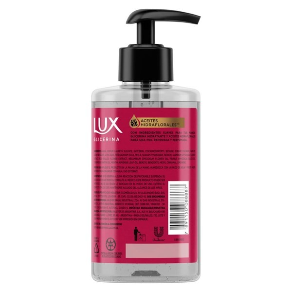 Jabón Líquido Lux Glicerina Bromelia x 300 ml alt