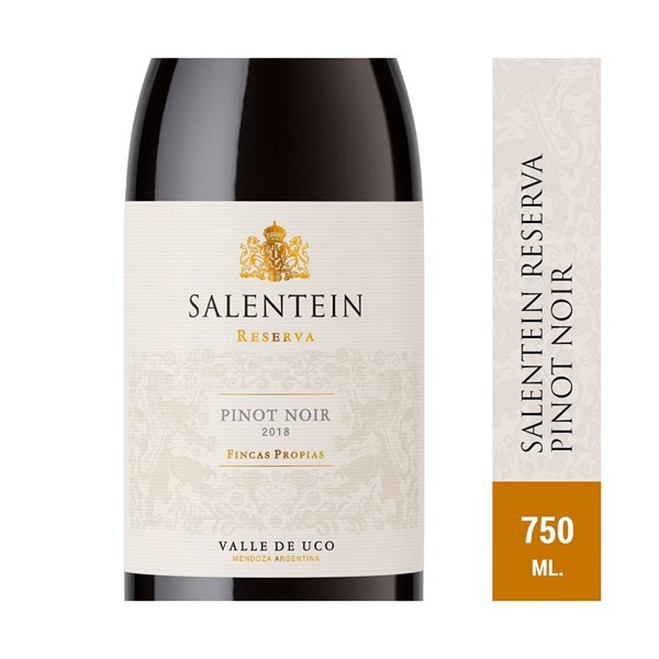 Vino Tinto Salentein Pinot Noir 750 cc. #1