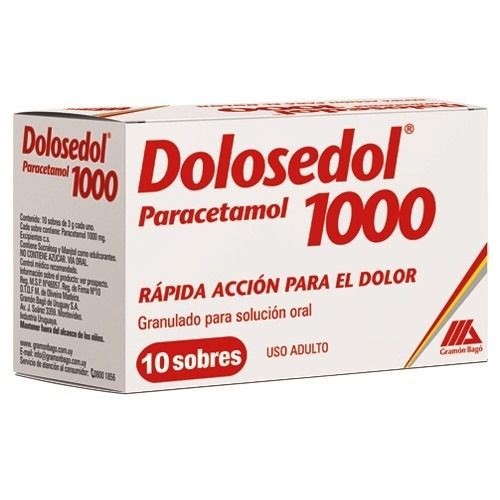 Dolosedol 1000Mg Sobres | 10 Sobres #1
