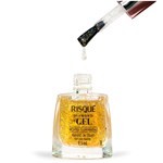 Risque Esmalte de Uñas Top Coat en Gel Diamond Noches Iluminadas Karaoke en Tokyo #4