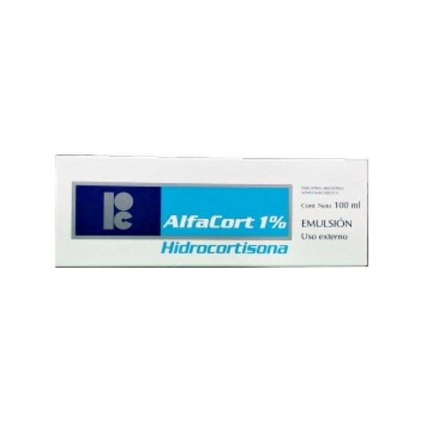 Cassar Alfacort Hidrocortisona 1% Emulsión x 100 ml #1