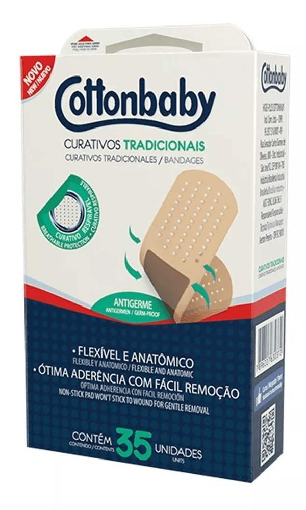 Cottonbaby Curitas | 35 unidades