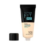 Maybelline Base Liquida Fitme Matte + Poreless 30 Ml | 105 Natural Ivory #2