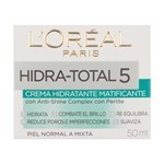 Crema Matificante L´Oréal Paris Hidra Total 5 50 ml #10