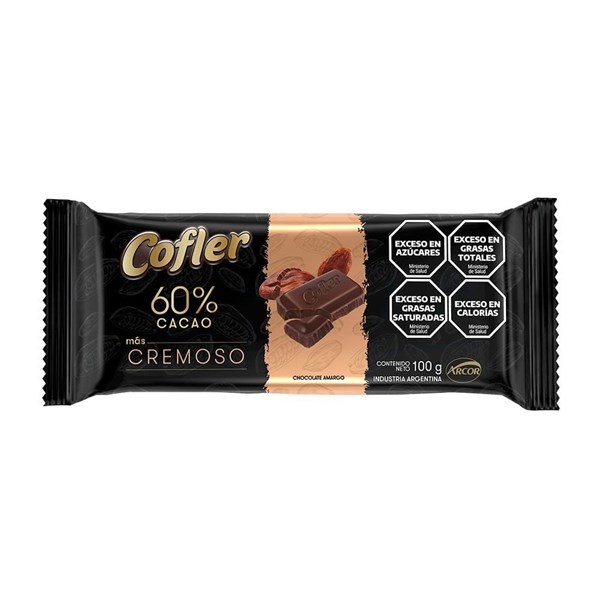 Choco Cofler Arcor 60 tabl.a.crem 100 gr #1