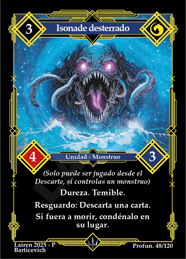 048 Isonade Desterrado - Coste 3
