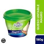 Queso Untable La Paulina Saborizado Fundido Magra Pote 190 G #1