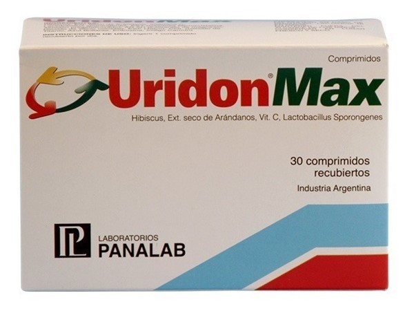 Uridon Max Suplemento Dietario Arándano Y Vitamina C 30 comp Unico #1