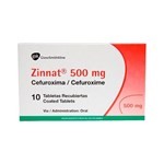 Zinnat comprimidos 500 Mg | 10 comprimidos #1