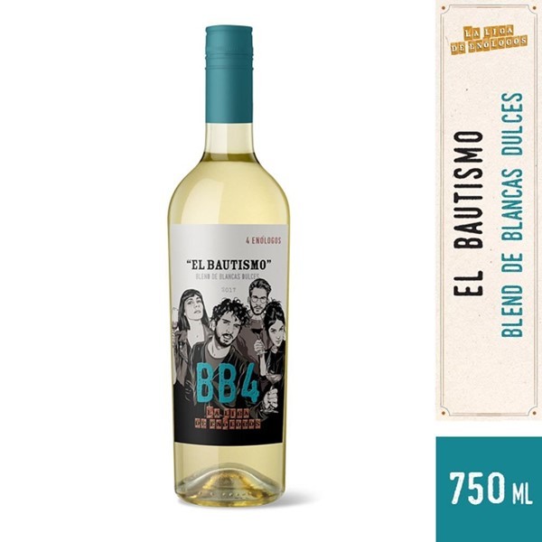 Vino El Bautismo Blanco Blend 750 Cc #1