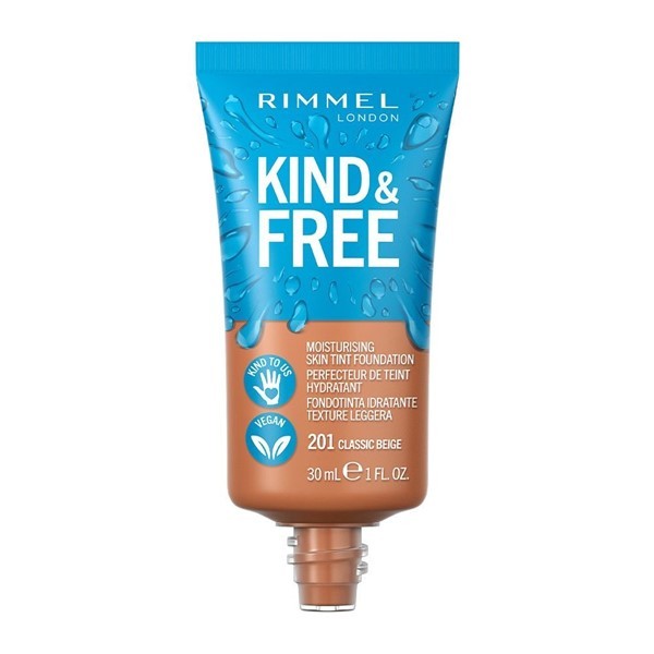 Rimmel Base Rim Kind & Free Skin Tint 201 clasis Beige alt