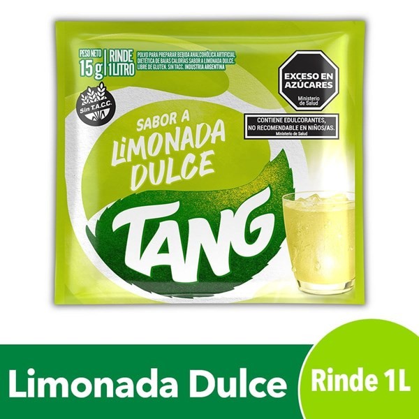 Jugo en Polvo  tang Sabor Limonada Dulce 15 g
