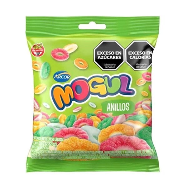 Gomitas Mogul Anillos 80 g #1