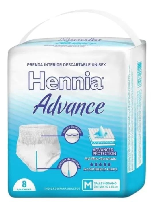 Hennia Ropa Interior Advance m (8 Unidades)