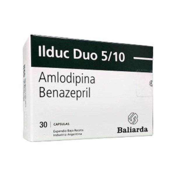 Baliarda Ilduc Duo 5 / 10 Mg Amlodipina + Asoc x 30 Cápsulas #1