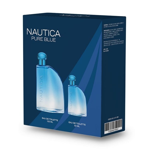 Set Edt Nautica Pure Blue x 100 ml + 50 ml alt