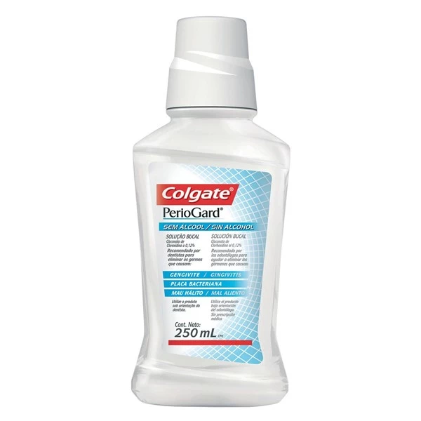 Colgate Enjuague Bucal Periogard Zero Alcohol 250 Ml
