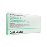 Montpellier Glemaz 2 2 Mg Glimepiride x 30 Comp Ranurados #1