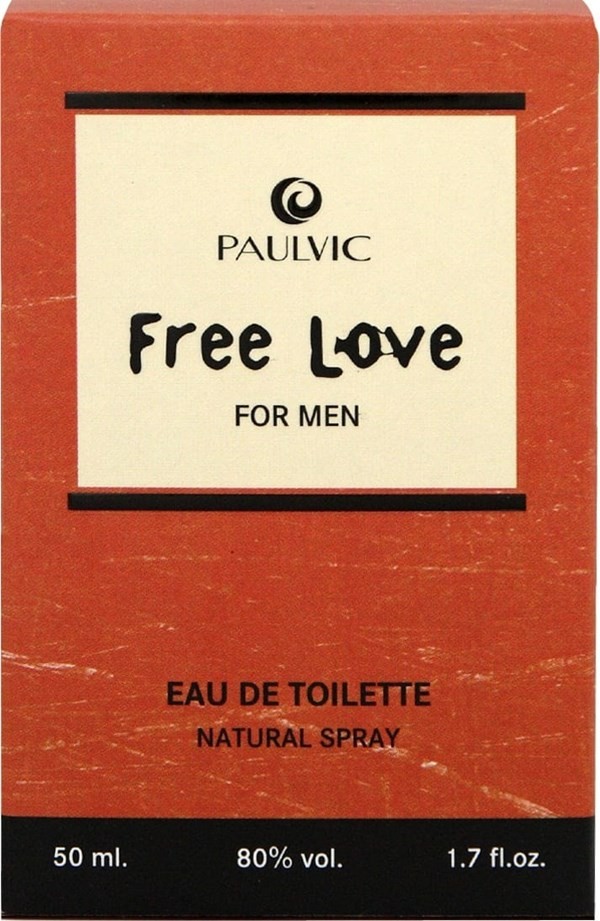 Edt Paulvic Free Love x 50 ml #1