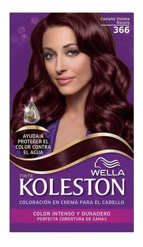 Koleston Kit Coloración en Crema Tintura 366 Castaño Violeta Oscuro