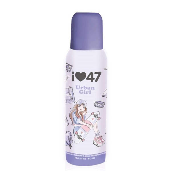 Antitranspirante 47 Street Urban Girl x 140 ml