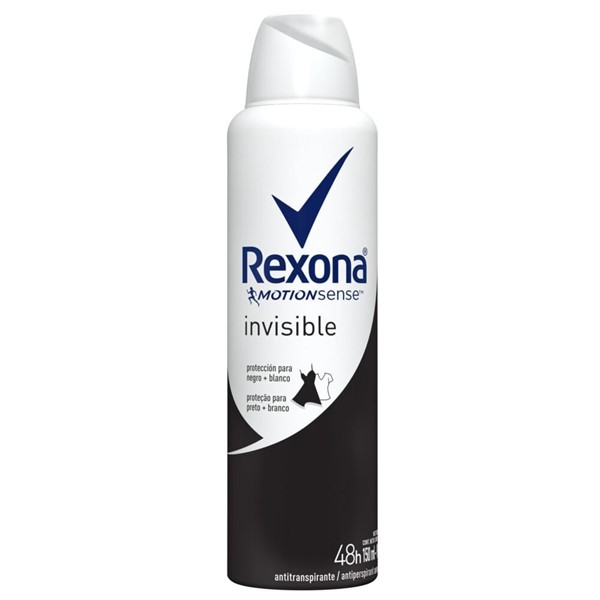 Desodorante Antitranspirante Rexona Invisible Women en Aerosol x 150 ml